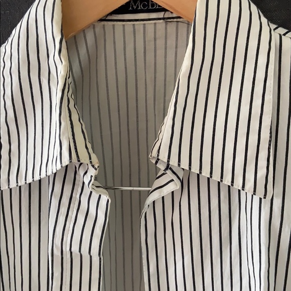 Sleeveless buttoned shirt - Picture 6 of 6